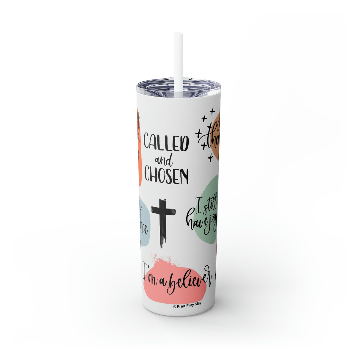 Pray On It, Pray Over It, Pray Through It Sublimation Tumblers (20 oz) –  All Things Wright Creations