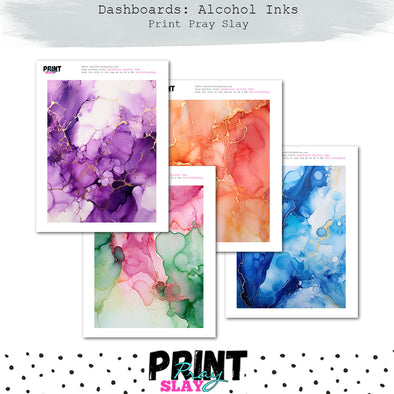 Dashboard Alcohol Inks