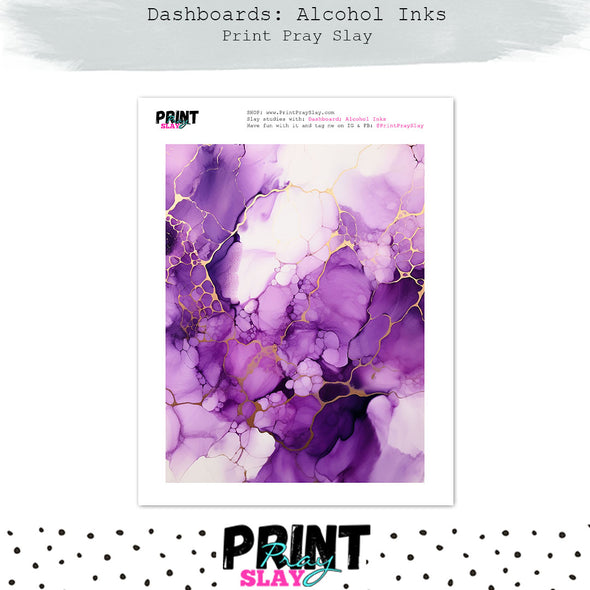 Dashboard Alcohol Inks