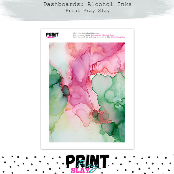 Dashboard Alcohol Inks