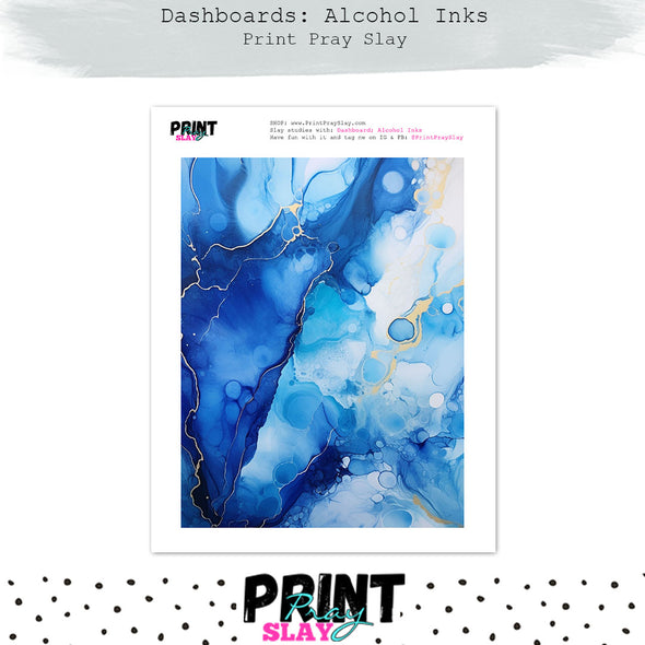 Dashboard Alcohol Inks